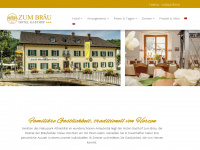 hotel-zum-braeu.de Webseite Vorschau