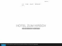 hotel-zum-hirsch.de Webseite Vorschau