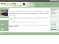 hypnoseland.eu Webseite Vorschau