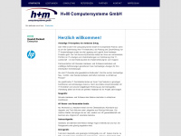 hplusm.com Webseite Vorschau