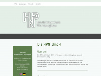 hpn-werkzeugbau.de Webseite Vorschau