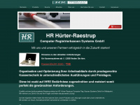 hr-kassensysteme.de Webseite Vorschau