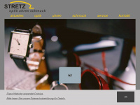 stretz.de Webseite Vorschau