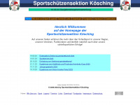 sektion-koesching.de Webseite Vorschau