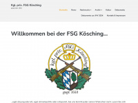 fsg-koesching.de Webseite Vorschau