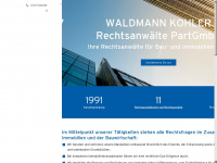 waldmann-kohler.de Webseite Vorschau