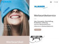huemmer-werbung.de Webseite Vorschau