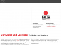 seitz-maler.de Webseite Vorschau