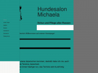 hundesalon-michaela.de Webseite Vorschau