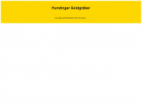 hundinger-goldgraeber.de Webseite Vorschau