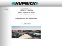 huprich.de Webseite Vorschau