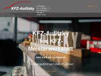 kfz-aulitzky.de Webseite Vorschau