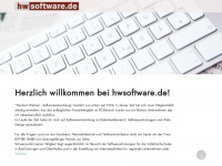 hwsoftware.de Webseite Vorschau