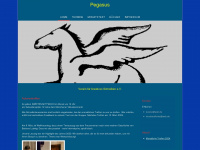 pegasus-schreiben.de Webseite Vorschau