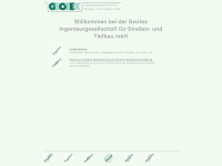 ib-geotex.de Webseite Vorschau
