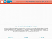 ibv-kaelteschutzbekleidung.de Webseite Vorschau