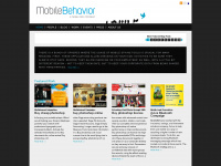 mobilebehavior.com Webseite Vorschau