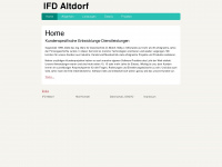 ifd.de Webseite Vorschau
