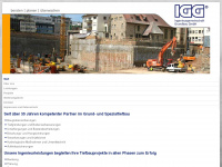 igg-grundbau.de Webseite Vorschau