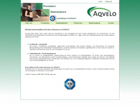 aqvelo.de Webseite Vorschau