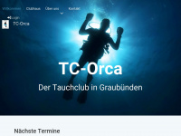 tc-orca.ch Webseite Vorschau