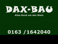dax-bau.de Webseite Vorschau