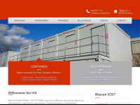 isar-container.de Webseite Vorschau