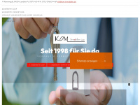 kom-immobilien.de Webseite Vorschau