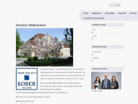 immobilien-kober.de Webseite Vorschau