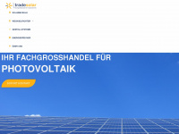 trade-solar.de Webseite Vorschau