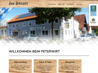 peterwirt.de Webseite Vorschau