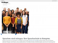 inlingua-kempten.de Webseite Vorschau