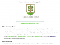 inselbrauerei.com Webseite Vorschau