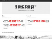 tectop.de Webseite Vorschau