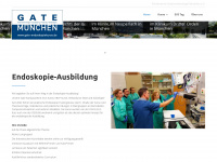 gate-endoskopiekurse.de Webseite Vorschau