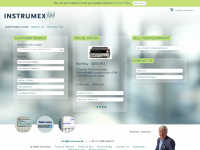 instrumex.de Webseite Vorschau