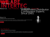 intertec-components.de Webseite Vorschau