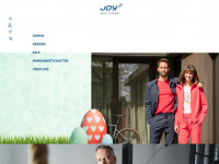 joy-sportswear.de Webseite Vorschau