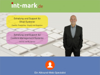 int-mark.de Webseite Vorschau