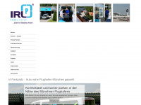 irl-parkplatz.com Webseite Vorschau