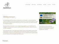 kernhof.de Webseite Vorschau