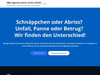 ibb-autoexpertisen.ch Webseite Vorschau