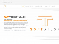 softtailor.de Webseite Vorschau
