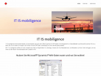 mobiligence.de Webseite Vorschau