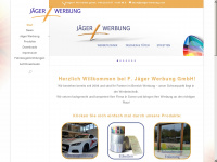 jaeger-werbung.com Webseite Vorschau