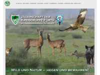 jagd-bayernfuerth.de Webseite Vorschau