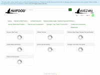 avifood.com Webseite Vorschau