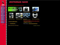 motorrad-bach.de Webseite Vorschau