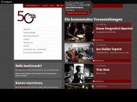 jazzclub-bamberg.de Webseite Vorschau