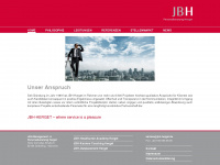 jbh-herget.de Webseite Vorschau